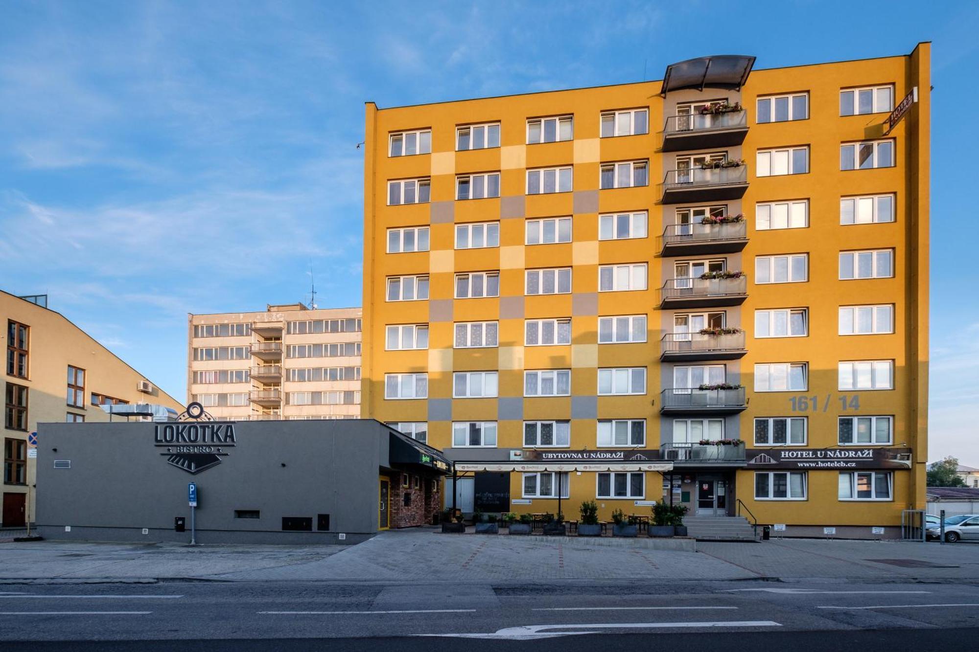 Hotel U Nadrazi Ceske Budejovice Eksteriør billede